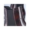 Rieker High Heel Side Zip Gusset Boot - Bordo